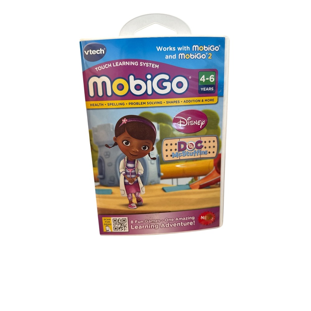 VTech MobiGo Disney Doc McStuffins Game Kids 4-6 Multicolor Educational Toy